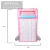 Import Wholesale Pink Car Pool Toys Inflatable Pool Mattress Swimming Floating Bed Water Floating Mat Inflatable Pool Float from China