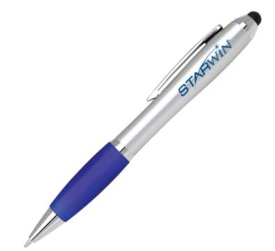 Wholesale Plastic Stylus Pen custom cheap touch pen 2-in-1 touch screen ballpoint pen