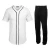 Import Wholesale Sports Wear Youth Baseball Uniform For Sale With pant Softball Uniform For Adults from Pakistan