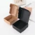 Import Wholesale Square Black And Brown Kraft Handmade Aircraft Soap Packaging Box With Logo from China