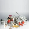 Wholesale Stainless Steel cooking pot cookware set