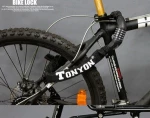 Wholesale Stock Small Order Universal password chain bicycle anti-theft lock chain lock 90CM mountain bike anti-theft lock