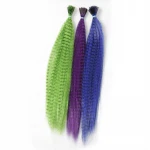 Wholesale Synthetic Feather for Hair Extension Fashion Chemica Hair Clip-in Fiber In Stock