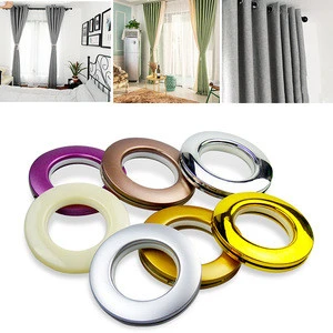 Wholesale Window Curtain Round Eyelet Circle Slide Ring Sewing Tape Blinds Drapery