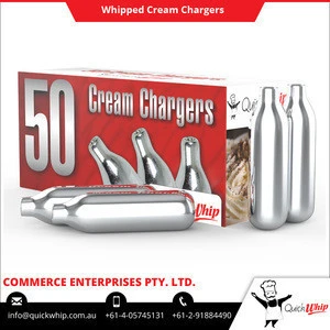 Widely Used Pack of 50 Desert Decoration Tool Whipped Cream Chargers from Leading Seller