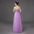 Import Women Elegant Purple Party Wedding Bridesmaid Formal Cocktail Dress Long Evening Gowns from China