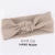 Import Women Headband Wide Headband Winter Warm Knitted Hair Bands Solid Color Cross Knot Hairbands Girls Hair Accessories from China