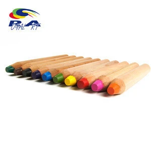 Wood crayon pencil multicolor pencil