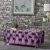 Import Wooden Bed End Stool Bench Canape Acrylic Feet Sofa Living Room Velvet Ottoman Stool from China