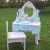 Import Wooden dresser children girl make up toy dressing table sets Kindergarten furniture from China