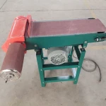 woodworking electric belt grinder bench disc spindle sander for wood