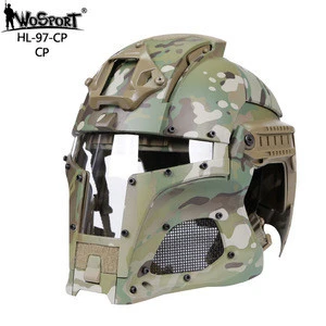 WoSporT Outdoor game tactical assault helmet Military Medieval Iron Warrior helmet for sale