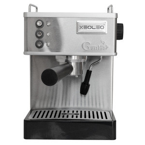 Xeoleo 15Bar 1050W Espresso Coffee Machine Stainless Steel ULKA 2.2L
