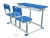 Import XJ-K010 Dual Double Seater Standard Classroom Fixed Study Desk and Chairs for High School Student from China