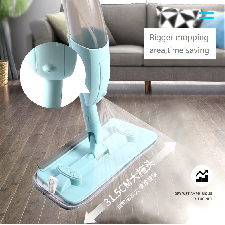 YILE Brand Ningbo Supplies 4-in1 Household Cleaning Tool Set Spray Mop