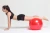 Yoga Supplies Explosion-proof Pilates Yoga Peanut Ball  Fitness Exercise Rehabilitation Therapy