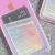 Import YZORA  2 Pack Cell Phone Card Holder Sticker on Back of Phone Holographic Iridescent Silver PU Leather Wallet Pocket from China