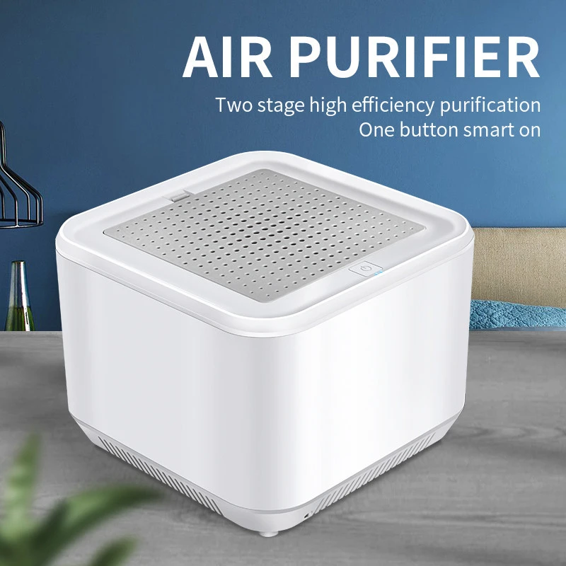 YZORA HEPA Filter Desktop Air Purifier for Home ,Smokers, Allergens, Pets, Pollen, Dust, Odors, Ideal for Large Room