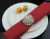 Import Z864   New flower pearls gold silver Napkin Rings for Wedding Dinner holidays Table Decoration from China