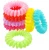 Import ZF319 Best sellingpu plastic girl telephone wire plastic hair bands traceless hair accessories bracelet  for kids from China