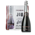 J&W Sparkling Red Grape Juice, 750ml