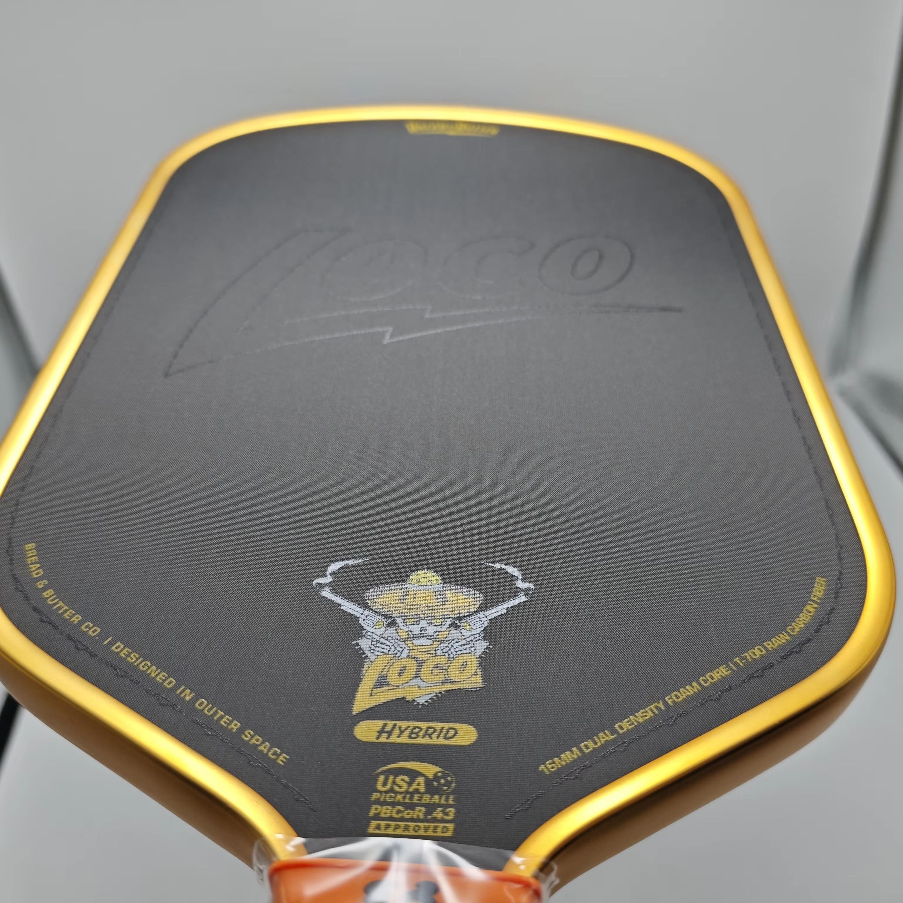 Key Core Paddle Buy Bread And Butter Loco Pickleball Paddle 16mm Toray T700 Carbon ...