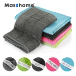 Masthome 5pcs Dust Polish Glass Clean Cloth Microfibre Kitchen Cleaning Rags Microfiber Cleaning Cloth Set