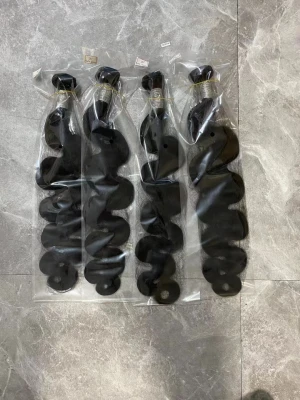 UnProcessed raw hair bundles produced from factory