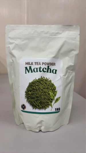 milk tea powder-matcha
