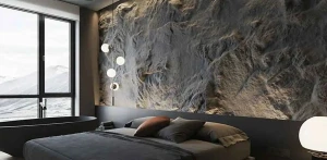 Faux Polyurethane Stone Panel Light Weight PU Stone Panel Wall 3D For Sale