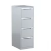 Vertical Filing Cabinet with 4 Metal Drawers