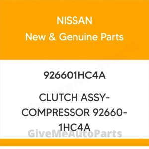 926601HC4A Genuine Nissan CLUTCH ASSY-COMPRESSOR 92660-1HC4A