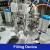 Import Fully Automatic Rotary Sauce Ketchup Milk Yogurt Ice Cream Cup Filling And Sealing Machine from China