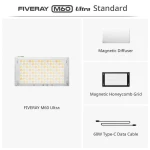ZHIYUN FIVERAY M60 Ultra | 60W RGB Video Light, Ultra-Portable Pocket Light