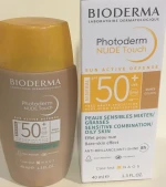Bioderma PHOTODERM NUDE TOUCH Choose (Light or Golden) Color Tinted SPF50+ 40ml