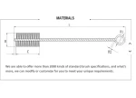 Customizable Straw Tube Cleaning Brush