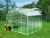 Import Cheap large insulated aluminium profile green house metal frame singlespan greenhouses from China