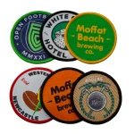 Best Quality Soft Woven Labels Custom Made With Your Logo Cheap Clothing Embroider Labels With Hook Backing
