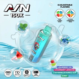 Premium Aivono Aim Avn 150K High Puff Rechargeable Vape