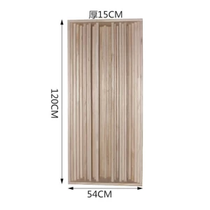 Hot Selling HayHoe Supply Wood Acoustic Sound Diffuser Solid Wood Sound Isolation Board for Theater