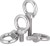 Import High Quality 304 Stainless Steel M6 M8 M10 M12 Hanging Ring Bolts Hanging Ring Screw from China