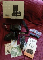 Canon EOS 5D Mark III Strap, BL-5DIII, Battery Charger, Field Guide, Low Shutter