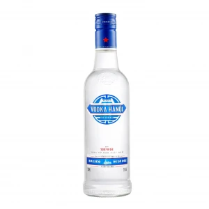 Vodka Hanoi 29.5%vol 500ml purest best Vietnamese vodka