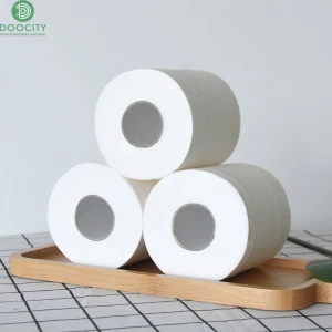 Doocity Standard Size Toilet Tissue Toilet Paper Tissue Roll Packaging Bags Tissue Paper for Toilet