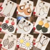 Earrings and necklaces