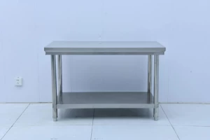 Stainless steel assembly table