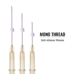 Best selling pdo thread mono 26G 60mm 90mm pdo lifting thread