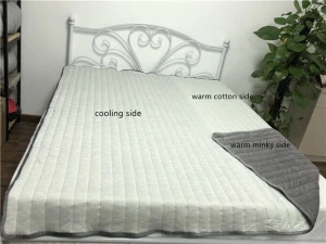 Split the Sheets warm/cooling blanket