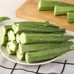 Healthy Food Snacks Vacuum Fried Vegetable Snacks Crispy Dried Vegetable Freeze Dried Okra