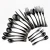 Import High Quality Black Color Stainless Steel Flatware Set from China
